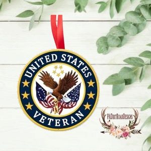Veteran Christmas Ornament